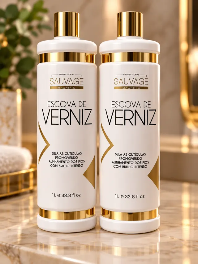 Escova de Verniz - Sauvage Magnific