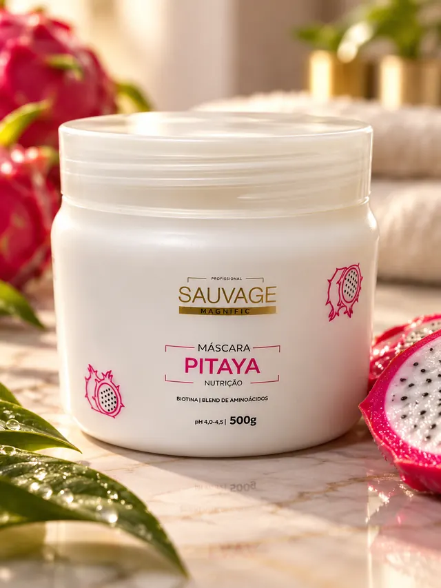 Máscara Pitaya - Sauvage Magnific
