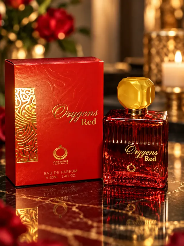 Oxygens Red - Perfume árabe feminino