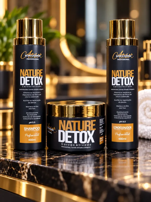 Nature Detox Carvão Ativado - Atsor Professional