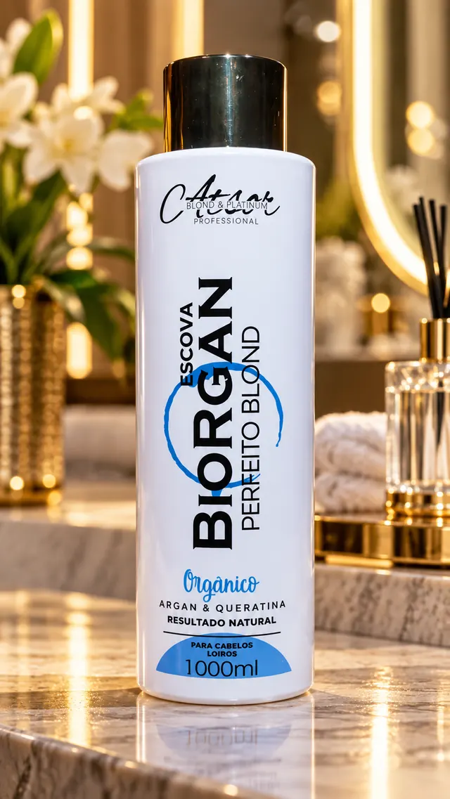 Escova Biorgan Perfeito Blond - Atsor Professional